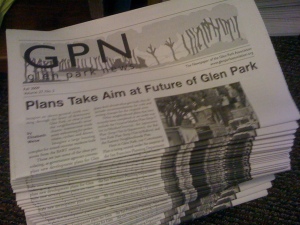 Stack-o-Glen Park News